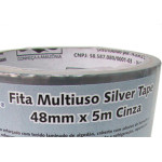 Fita Silver Tape Brasfort Cinza 48Mmx05M