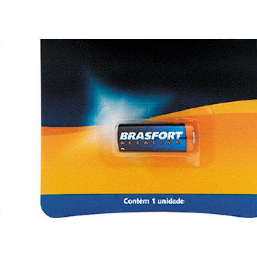 Pilha Alcalina Brasfort Bateria 12V - Kit C/5 CA