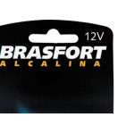 Pilha Alcalina Brasfort Bateria 12V - Kit C/5 CA