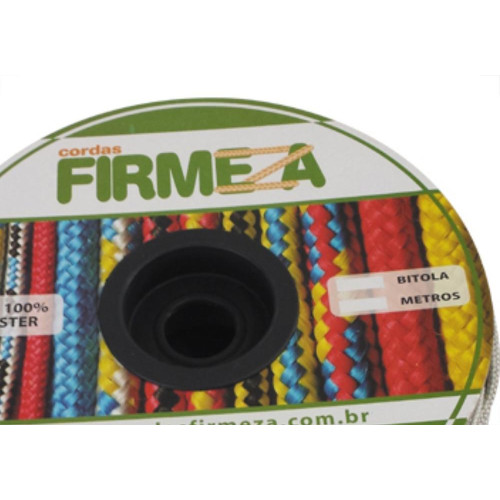 Corda Poliest.Firmeza Branco 06Mm-150Mt Carr