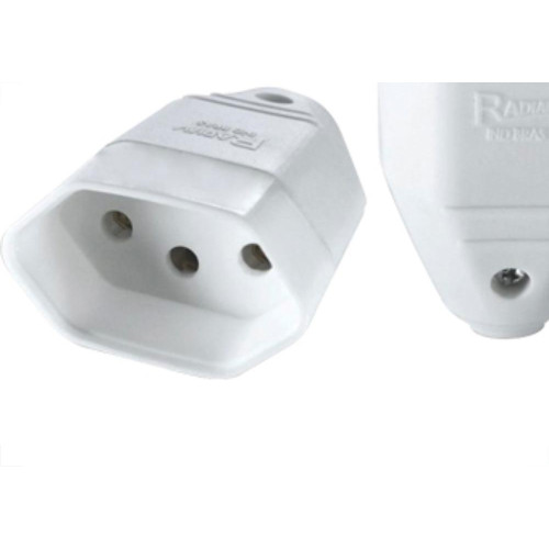 Pino Femea Radial 2P+T 20A Branco 1501147
