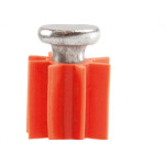 Pino Aco Ancora C/Arru Coni 1/4X35 A.Ind - Kit C/100 Unidades