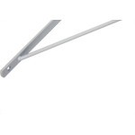 Cantoneira Mao Francesa Overtime Leve Branco 20Cm - Kit C/12 Unidades