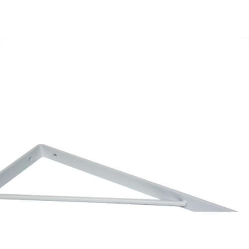 Cantoneira Mao Francesa Overtime Reforc Branco 30Cm - Kit C/12 Unidades