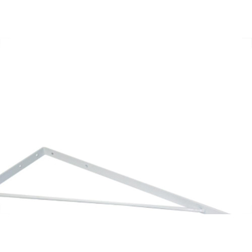 Cantoneira Mao Francesa Overtime Reforc Branco 50Cm - Kit C/12 Unidades