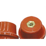 Isolador Bujao Cebel 00 30X30 1/4 - Kit C/10 Unidades
