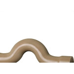 Curva Transposicao Marrom 3/4 Fortlev