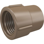 Luva Lr Fortlev 3/4 X 1/2 Marrom - Kit C/30 Unidades