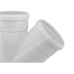 Juncao Esgoto Fortlev 75 X 75 Branco - Kit C/10 Unidades