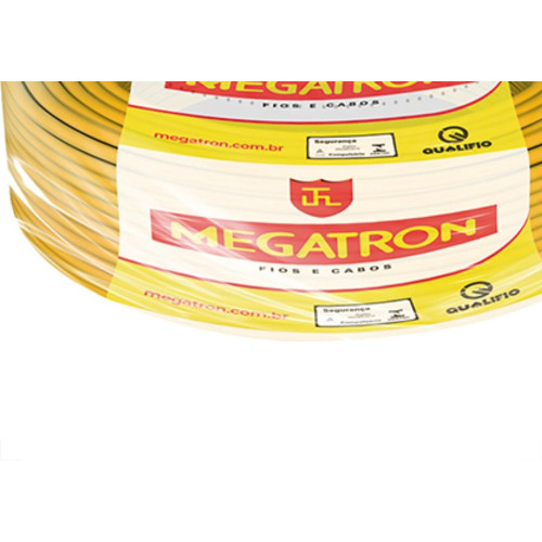 Fio Cabo Auto Megatron 1.50 Amarelo