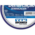 Fita Ades Demarcacao Tekbond Azul 48Mmx15M