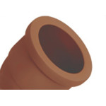 Cotovelo Corr Plastik PVC Liso Liso R 4X45 Marrom