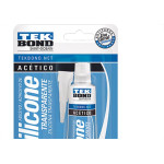 Cola Silicone 50G Tekbond Transp Blist - Kit C/12 Unidades