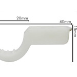 Fixa Cabo Unha 14X18 Gd C/100 Sfor