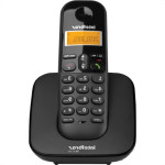 Telef Intelbras S/Fio Preto Ts3110 C/Ide