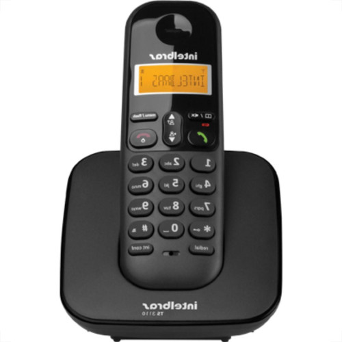Telef Intelbras S/Fio Preto Ts3110 C/Ide