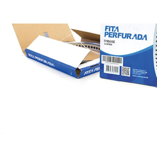 Fita Perfurada 17Mm Caixa C/10Mt Ancora