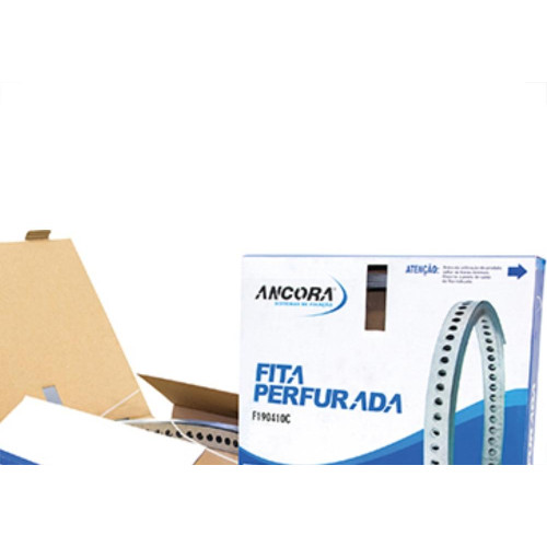 Fita Perfurada 19Mm Caixa C/30Mt Ancora