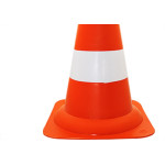 Cone Laranja/Branco 70Cm Gd Delta