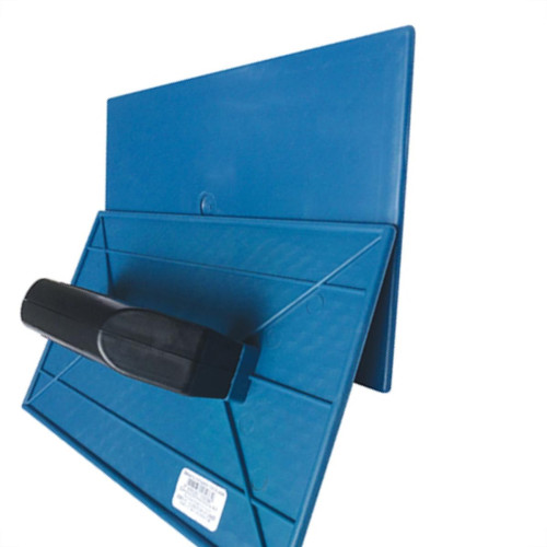 Desempenadeira Pvc Emave Azul Lisa 16X28 - Kit C/6 Unidades