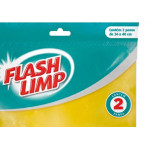 Pano Multiuso Flashlimp Amarelo C/2 4540
