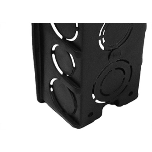 Caixinha Luz Preta Pvc 4X2 Mondiale - Kit C/150 Unidades