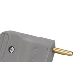 Pino Macho Margirus 2P 20A Cinza - Kit C/10 Unidades