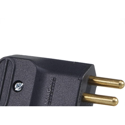 Pino Macho Margirus 2P+T 20A Pr - Kit C/10 Unidades