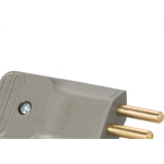 Pino Macho Margirus 2P+T 20A Cinza - Kit C/10 Unidades