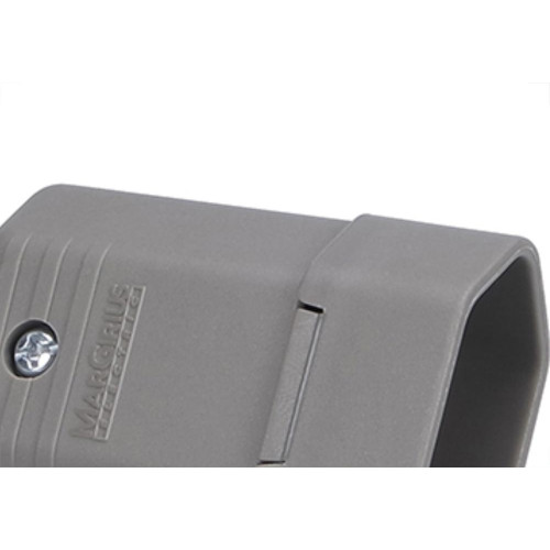 Pino Femea Margirus 2P 10A Cinza - Kit C/10 Unidades