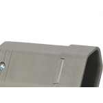 Pino Femea Margirus 2P+T 10A Cinza - Kit C/10 Unidades