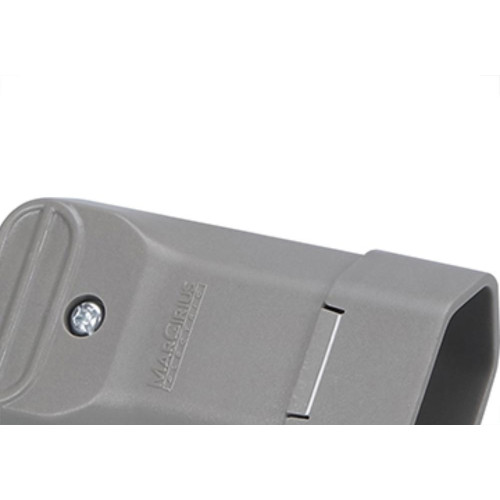 Pino Femea Margirus 2P+T 20A Cinza - Kit C/10 Unidades