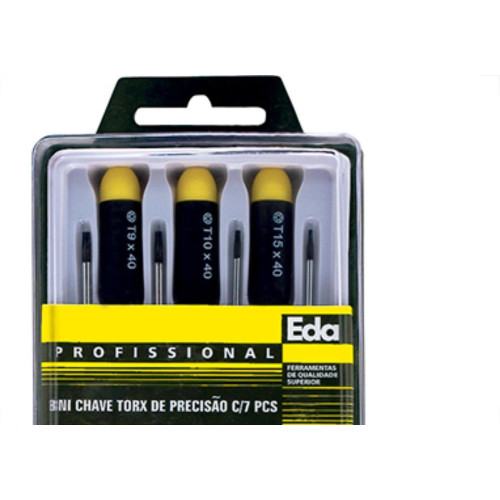 Jogo Chave Torx.Precisao 07P Eda 8Ni
