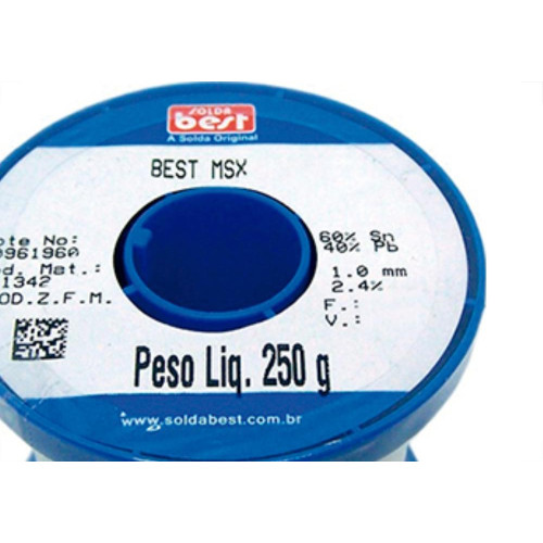 Solda Best Rolo Azul Msx10 250G