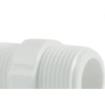 Niple Shiva Rr 1/2 X 1/2 Branco - Kit C/20 Unidades