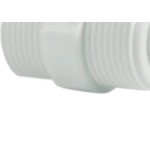 Niple Shiva Rr 3/4 X 3/4 Branco - Kit C/20 Unidades