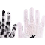 Luva Helanca Pigmentada Branco Kalipso - Kit C/12 Unidades
