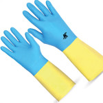 Luva Kalipso Neoprex Amarelo/Azul 08-M