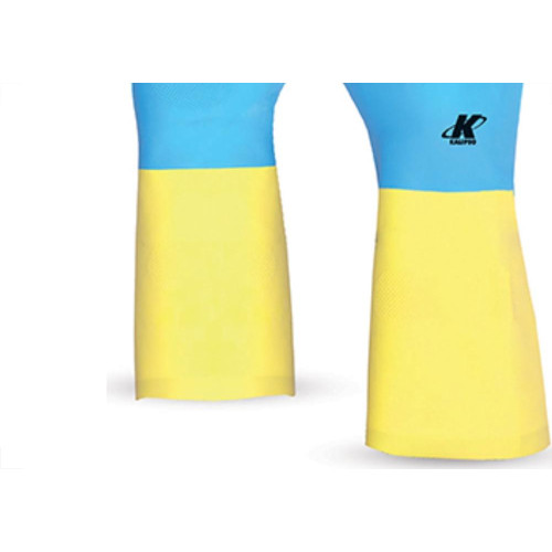 Luva Kalipso Neoprex Amarelo/Azul 08-M