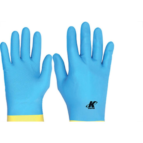 Luva Kalipso Neoprex Amarelo/Azul 08-M