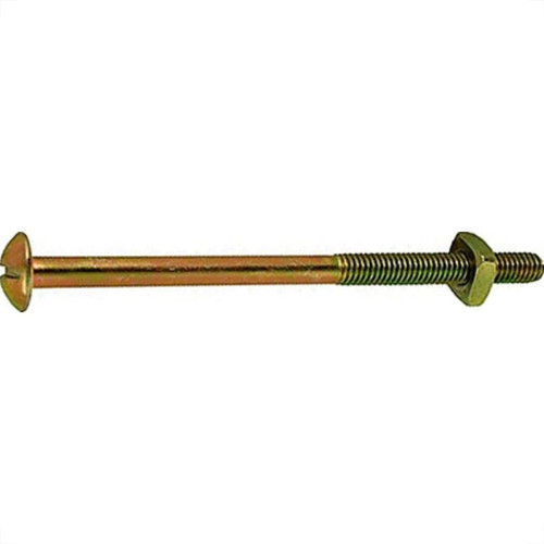 Parafuso Cama Fenda 1/4 X120 C/100 Jomarca