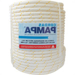 Corda Branco 3 Capa Tipo Bombeiro 12Mm Rl100