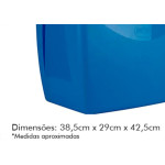 Caixa Termica 26L Azul Mor 8171