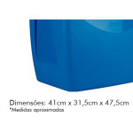 Caixa Termica 34L Azul Mor 8161