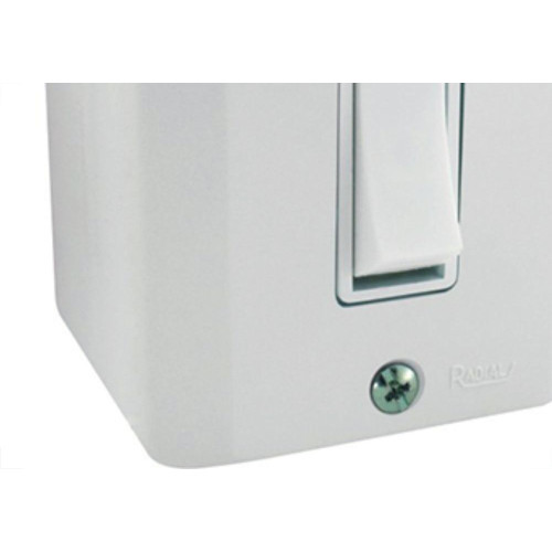 Sistema X Radial Branco 1Int Simp C/Cx1902002