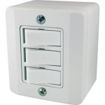 Sistema X Radial Branco 3Int Simp C/Caixa 1902004