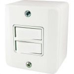 Sistema X Radial Branco 2Int Par C/Caixa 1902006