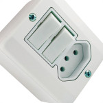 Sistema X Radial Branco 2S+1T 10A C/Caixa 1902117