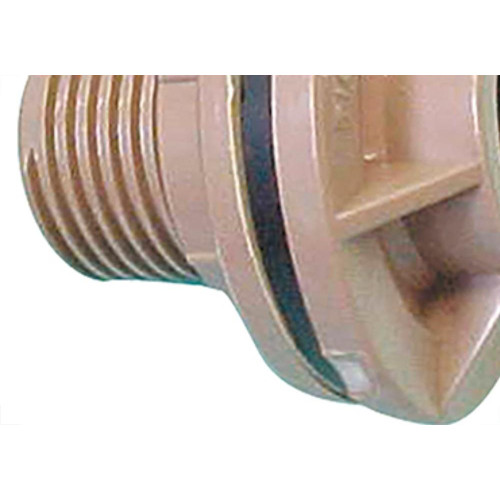 Adaptador  C/Flange Pvc Tigre 1 Marrom