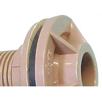 Adaptador  C/Flange Pvc Tigre 1 Marrom